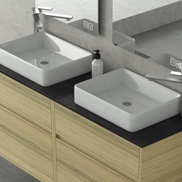 DROP INSTINCT 150 NATURAL OAK ΜΕ ΦΩΤΙΖΟΜΕΝΟ ΚΑΘΡΕΠΤΗ LED