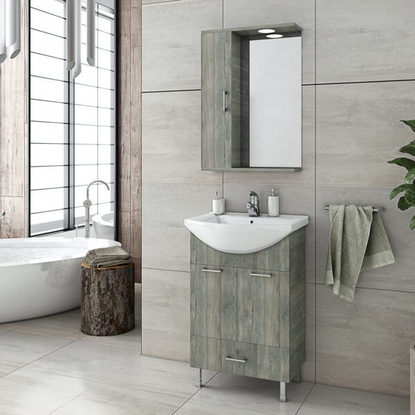 DROP RITMO 55 SMOKED OAK