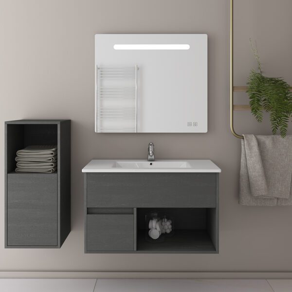 DROP SORRENTO 85 GRAPHITE ΦΩΤΙΖΟΜΕΝΟΣ ΚΑΘΡΕΠΤΗΣ LED