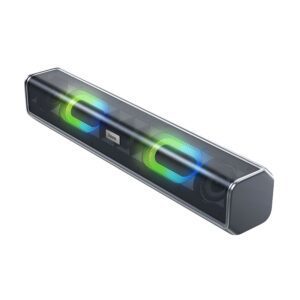 Bluetooth speaker 2 x 5W 2,5h Hoco BS49 metal gray