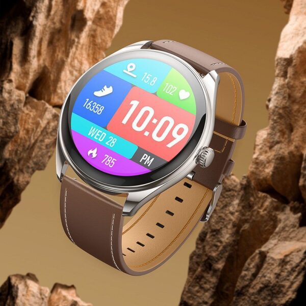 Smartwatch Hoco 1,43" AMOLED with call function Y22 silver