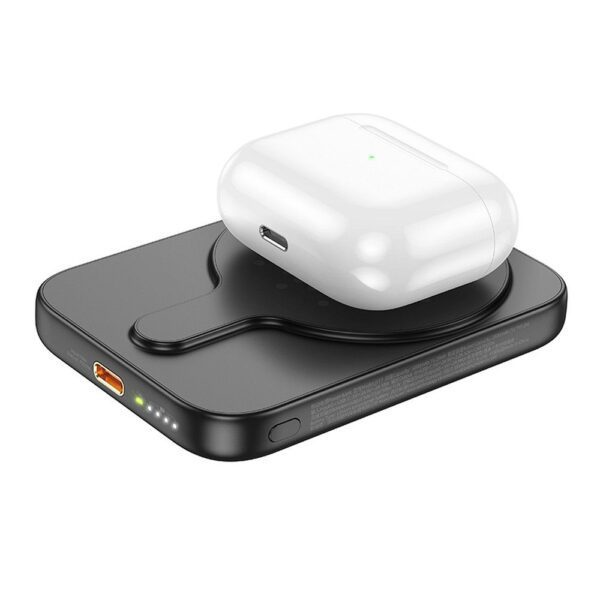 Powerbank compatible with MagSafe Hoco 5000 mAh QC PD 18W J117 black