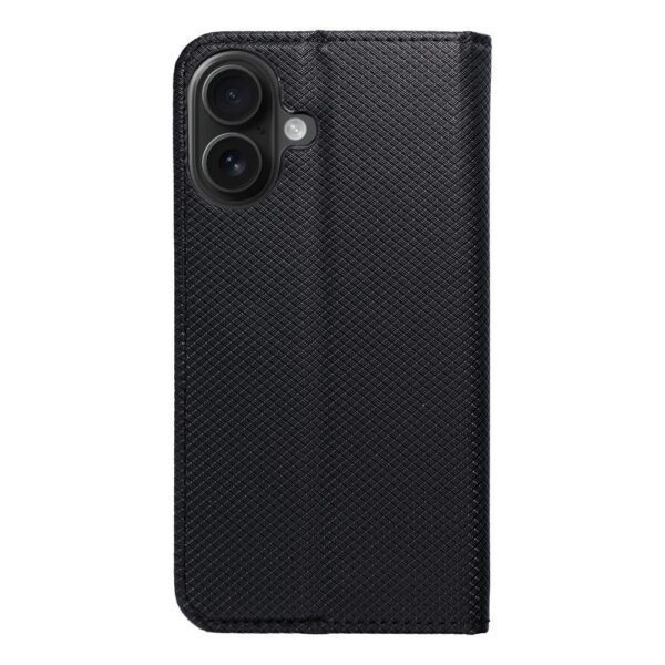 SMART CASE Book for IPHONE 16 black