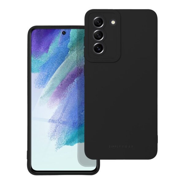 0835b32f0dcf9286510e69eea43bd8f4 ROAR case LUNA for SAMSUNG S21 FE Black