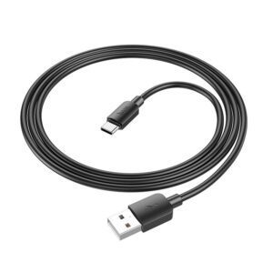 Cable USB A to USB C Hoco PD 2,4A 27W 1 m X96 black