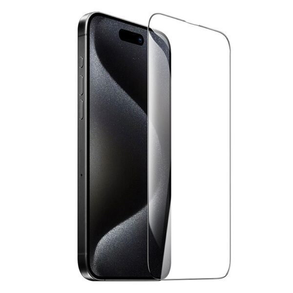 126f6013f860e46ec4ba688f3bf49da0 HOCO tempered glass HD 5D Guardian shield (SET 10in1) for IPHONE 16 Pro / 17 / 17 Pro black (G14)