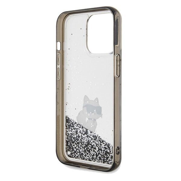 138b56c198a4107e92e3925923c7f148 KARL LAGERFELD case for IPHONE 13 Pro KLHCP13LLKCNSK (Liquid Glitter C) transparent