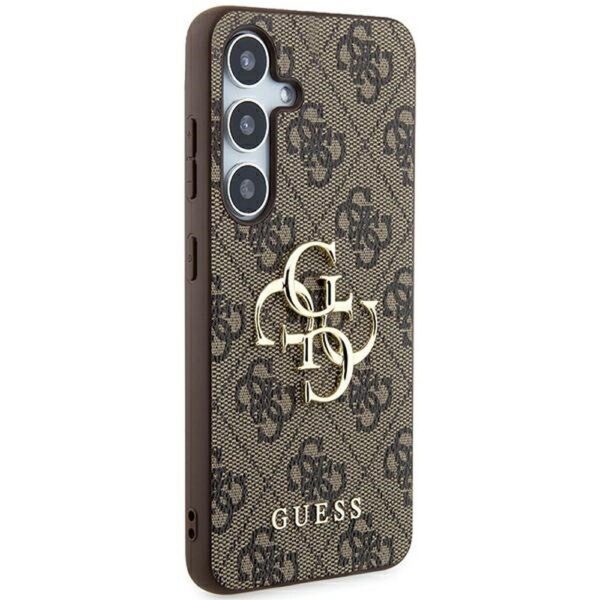 1442f72fe349705cd0b7bfdd499a0dc8 GUESS case for SAMSUNG A55 GUHCSA554GMGBR (PU Big 4G Metal Logo) brown
