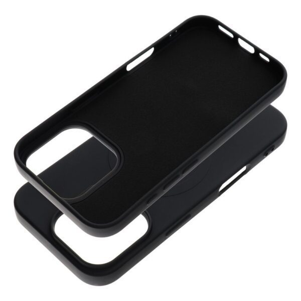 148aa9dce21c8d63506ae3acc35d9899 SILICONE MAG COVER (big hole) case compatible with MagSafe for IPHONE 16 Pro black