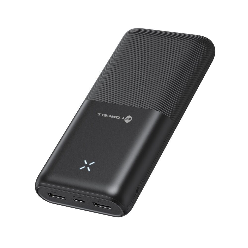 15ef637305c422fb3442b975850f83b2 Powerbank Forcell F-Energy S20k1 2,4A 20000 mAh black