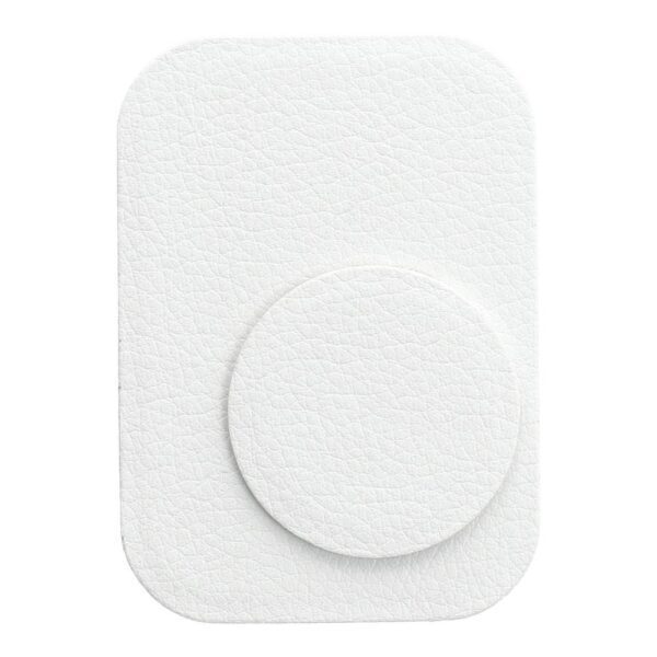 16a7e50a1a4e72ceb20cc8a66278a19b Badget for magnet car holder leather white