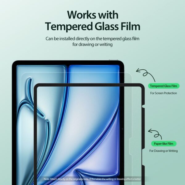 1b81af4243611f3067f9e6676f4e0ba5 DUX DUCIS protector NAAD for LCD Paper Like Film for iPad Air 13 (2024)