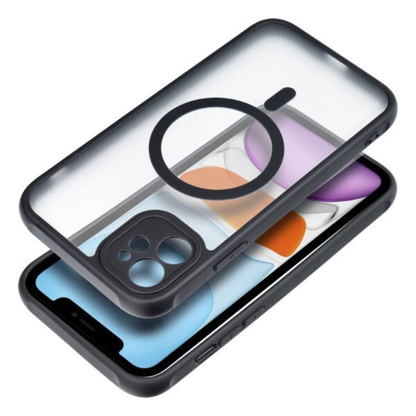 1c19964c70c1c70da7e818cdf52c2e27 FULL MATTE MAG COVER case compatible with MagSafe for IPHONE 11 black