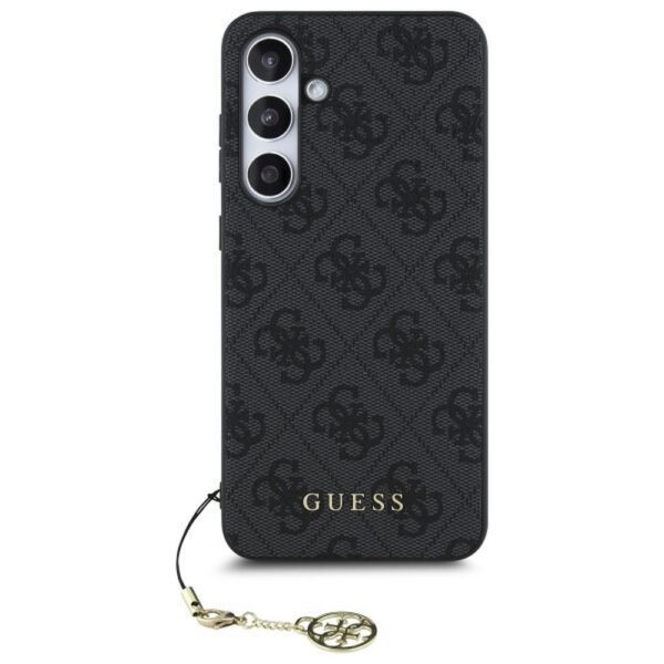1d06c06cad7293ad02683b49dd7aebfb GUESS case for SAMSUNG S24 FE GUHCS24FEGF4GGR (HC PU 4G Charm) grey