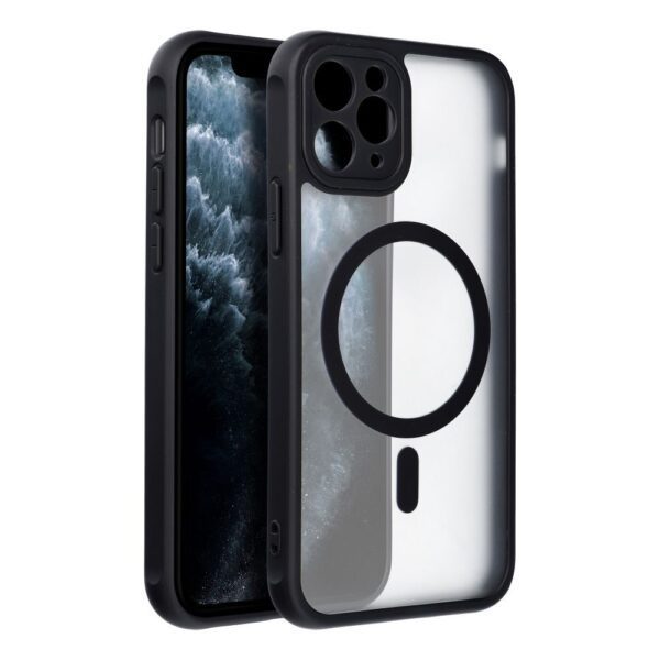 1f0d996e795ab90b1991d7a7cc2ddbd8 FULL MATTE MAG COVER case compatible with MagSafe for IPHONE 11 Pro black