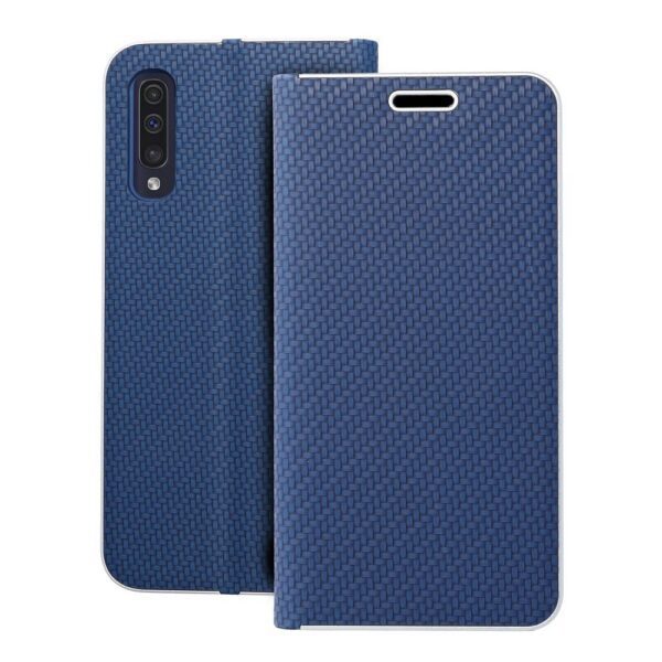 LUNA Book Carbon for SAMSUNG A50 blue