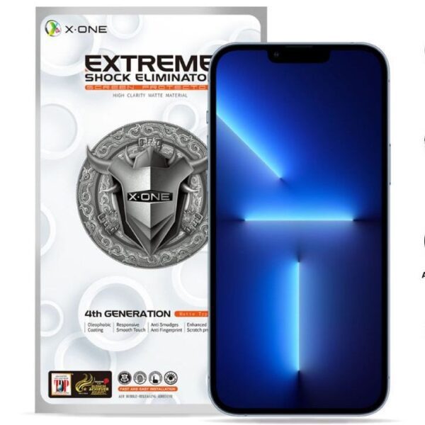 X-ONE Extreme Shock Eliminator 4th gen. (Matte Series) - for iPhone 14 Pro Max/15 Plus