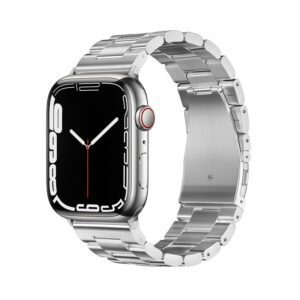 FORCELL F-DESIGN FA10 stainless steel strap for APPLE Watch 42 / 44 / 45 / 49 mm silver