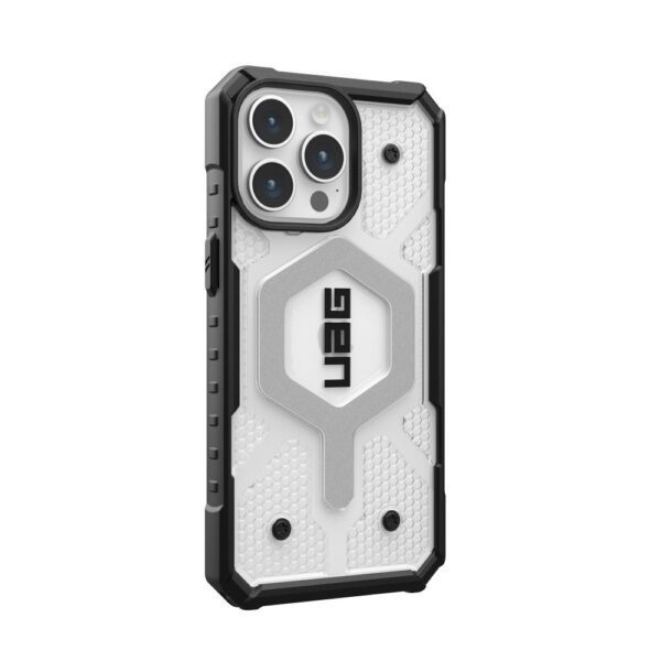 2e8d457ff530126413190388f057122f UAG Urban Armor Gear case PATHFINDER compatible with Magsafe for IPHONE 15 Pro Max ice