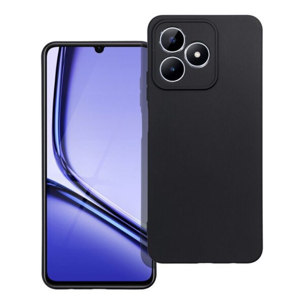 2f08213d270fc6446b481f1fc2bcb175 MATT case for REALME NOTE 50 black
