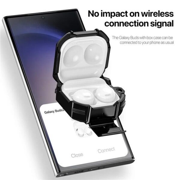 3626cf517b5c7780b673484f0d78e401 DUX DUCIS SECG - protective case for Samsung Galaxy Buds Live/Buds PRO/Buds2/Buds2 Pro Case Black