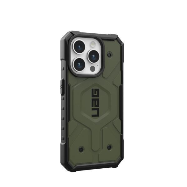UAG Urban Armor Gear case PATHFINDER compatible with Magsafe for IPHONE 15 Pro olive