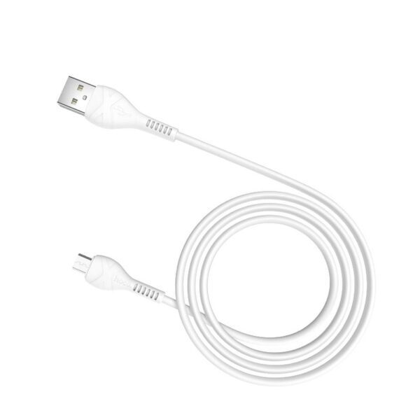 Cable USB A to Micro USB Hoco 1 m X37 white