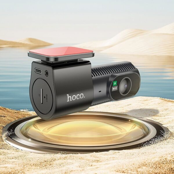 Dash cam for car Hoco with screen 1,4" 2K DV7 black