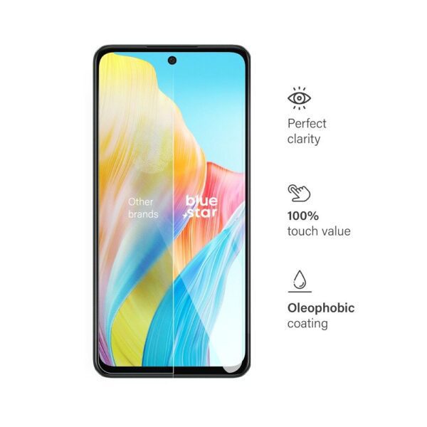 Tempered Glass Blue Star - Oppo A58 4G/LTE