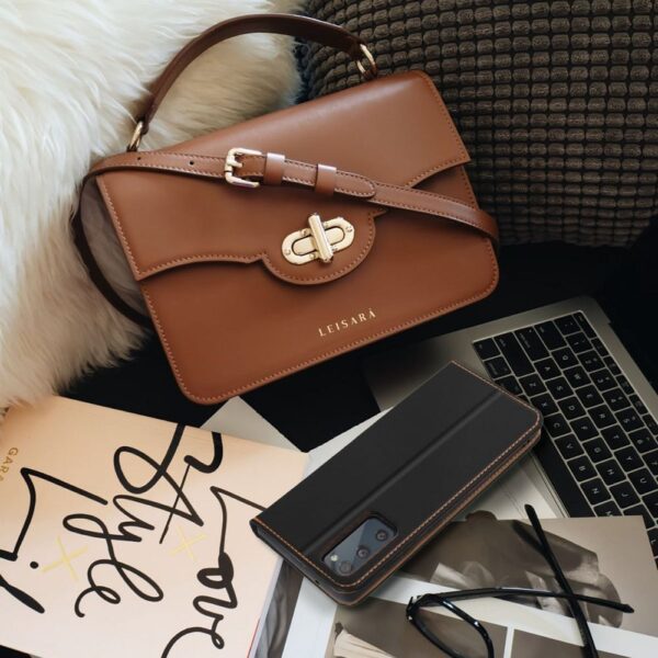 44cba59ea67ec512d547e45903fc94d8 SMART PRO Book leather case for SAMSUNG A16 5G black