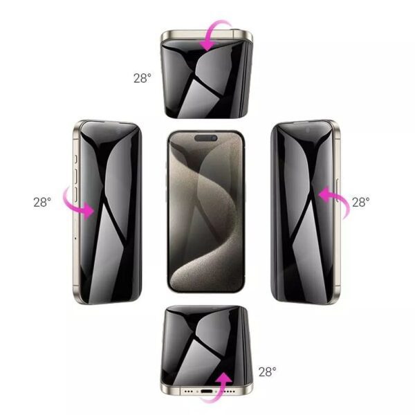 HOCO tempered glass 360-degree for IPHONE 15 Plus