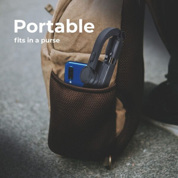 501e21a51b5fcb0e5c97e2d136d46181 Selfie stick with wireless remote control tripod with stabilizer GIMBAL SSTR-L08 black