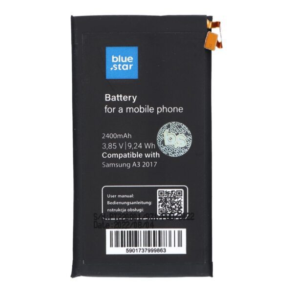Battery for Samsung A3 2017 2400 mAh Blue Star
