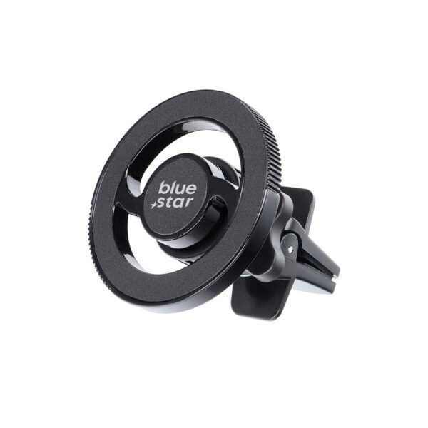 55c56ced84be2e6c6d5a6be2b5237cd6 BLUE STAR magnetic car holder for air vent compatible with MagSafe CLAMP black