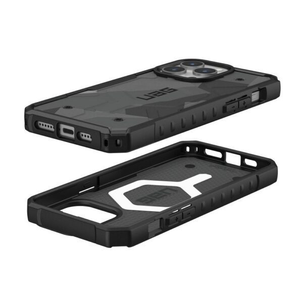 55e2fca52470a1f46e4940eff8208bd3 UAG Urban Armor Gear case PATHFINDER compatible with Magsafe for IPHONE 15 Pro Max geo camo