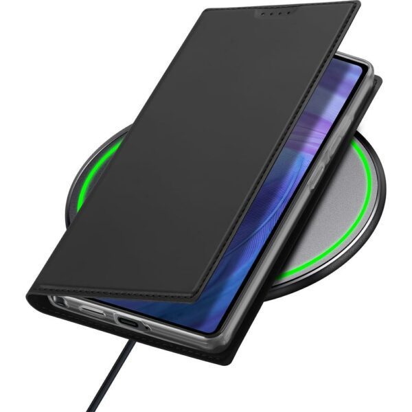 DUX DUCIS wallet case SKIN PRO for SAMSUNG S25 Ultra black