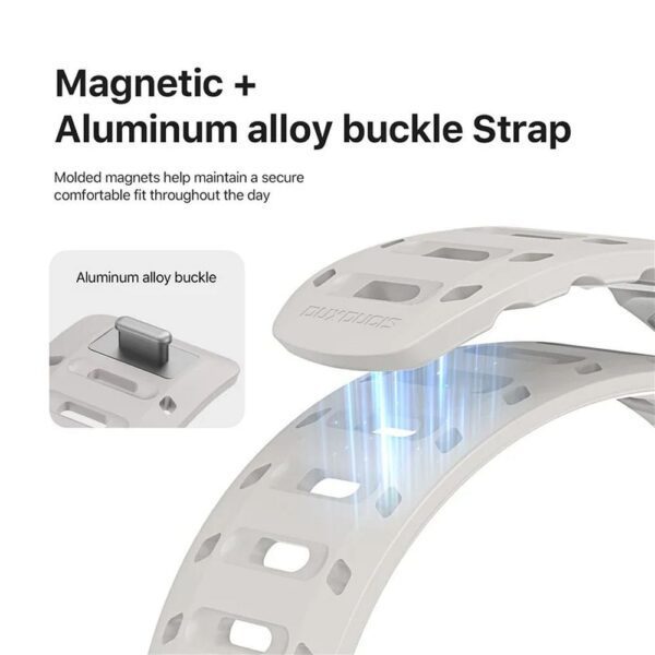 616bc094651024751cd1933152cf529b DUX DUCIS strap CS magnetic silicone for Apple Watch 42/44/45/46/49mm grey