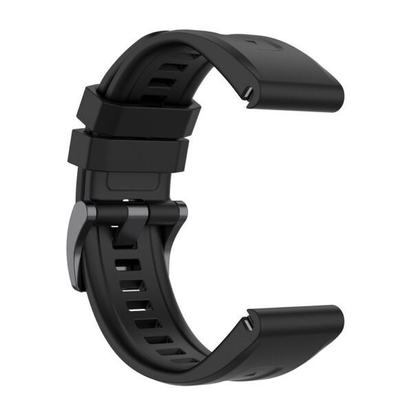 6456ea4ec556d4550ceb0b1ee04ff85e Silicone strap for GARMIN FENIX 3 / 3HR / 5X / 6X / 6X Pro / 7X / 7X Pro black (9)