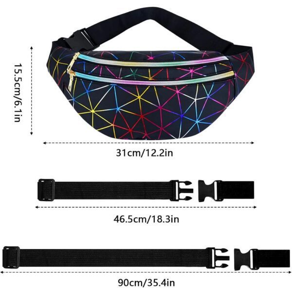 71b7226d20c7ee9a5b54b143fefacee0 Adjustable waist bag RC-K-1070 black