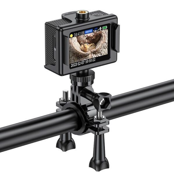 Sports camera Hoco with screen 2" 1080P/30fps DV100 black