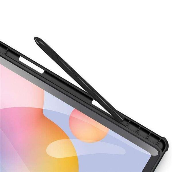 75eb9445f90a451d358b59696d86dcfd DUX DUCIS case TOBY with pencil storage for SAMSUNG Tab S6 Lite (P610/P613/P615/P619) black
