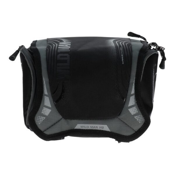WILDMAN traveling bag for handlebars with zipper H8 3L black