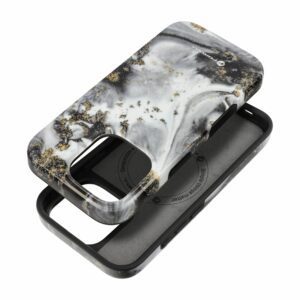 FORCELL F-PROTECT Mirage, Military Drop-Tested case compatible with MagSafe for IPHONE 16 PLUS silver fog