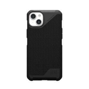 UAG Urban Armor Gear case METROPOLIS LT compatible with MagSafe for IPHONE 15 Plus kevlar black