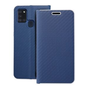 LUNA Book Carbon for SAMSUNG A21s blue