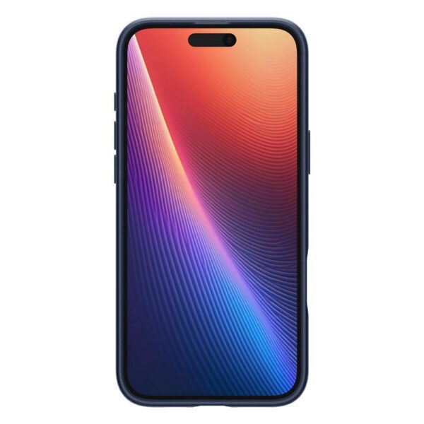 SPIGEN case THIN FIT MAG compatible with MagSafe for IPHONE 16 navy blue