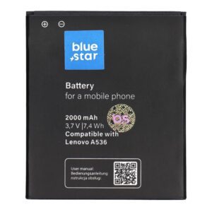 Battery for Lenovo A536 2000 mAh Blue Star Premium