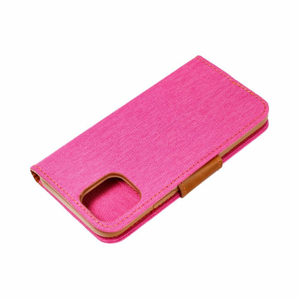 CANVAS Book case for SAMSUNG A14 4G / A14 5G pink