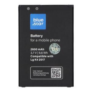 Battery for LG K4 2017 / K8 2017 2600 mAh Blue Star Premium