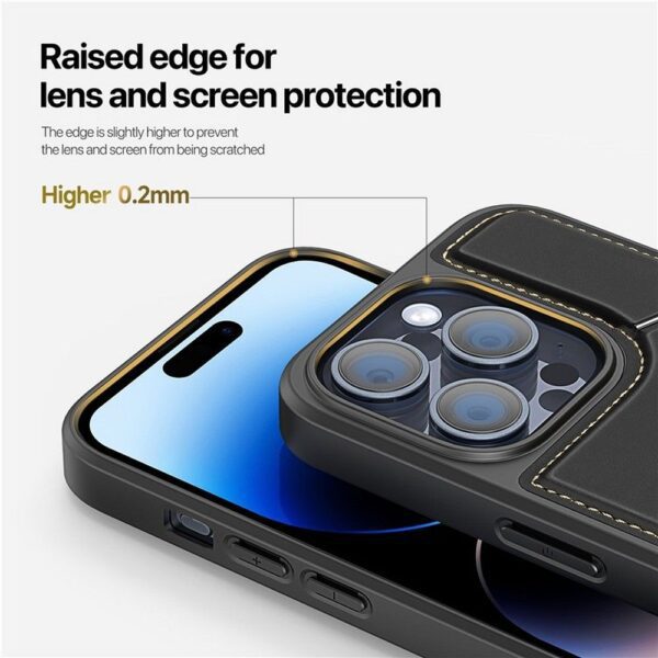 DUX DUCIS case RAFI II MAG with stand compatible with MagSafe for IPHONE 14 Pro Max black